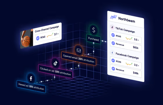 Northbeam MTA dashboard interface